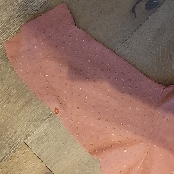 Torrid Pink Textured Top Plus Size 2x - Picture 4 of 6